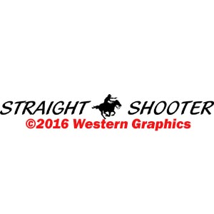 Straight Shooter - Windshield - Style #1007