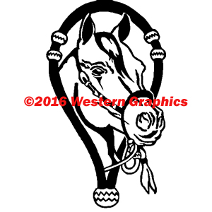 Horse Head with Bosal - Style #188
