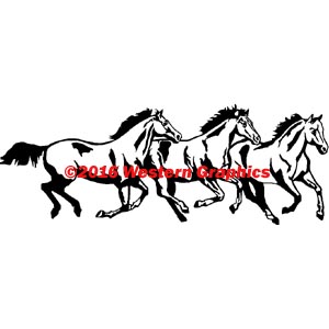 Running Horses - Style #190
