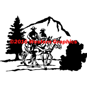 Mule Trail Riders - Style #199