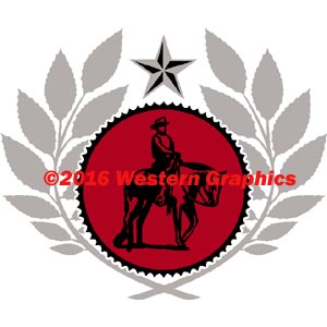 Horse & Rider - 3 Color - Style #2014