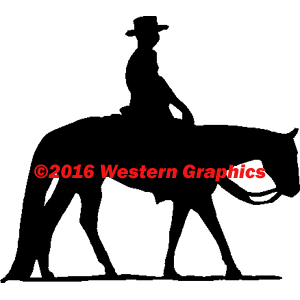 Western Pleasure Rider - Silhouette - Style #22
