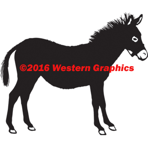 Donkey with Halter - Style #250