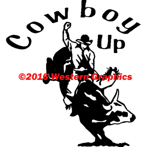 Cowboy Up - Bull Rider - Style #502-6