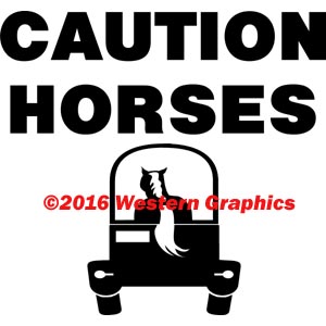 Caution Horses - Style #662