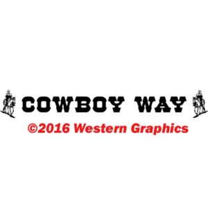 Cowboy Way - Windshield - Style #803