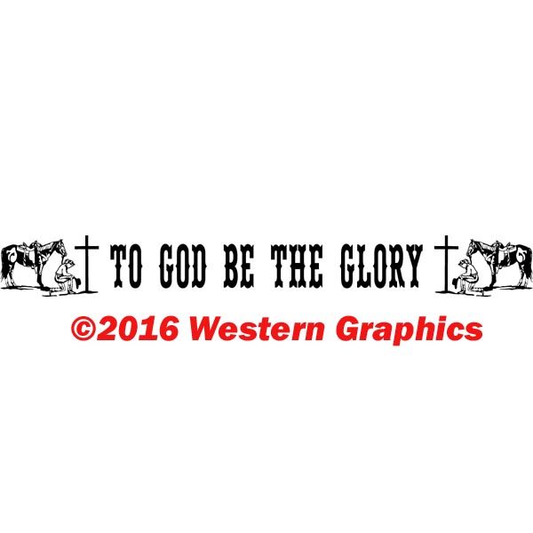 To God be the Glory - Style #885