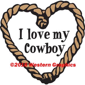 I Love My Cowboy - Style #903-LH