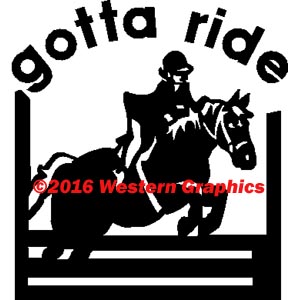 Gotta Ride - Pony Jumper - Style #CBC213