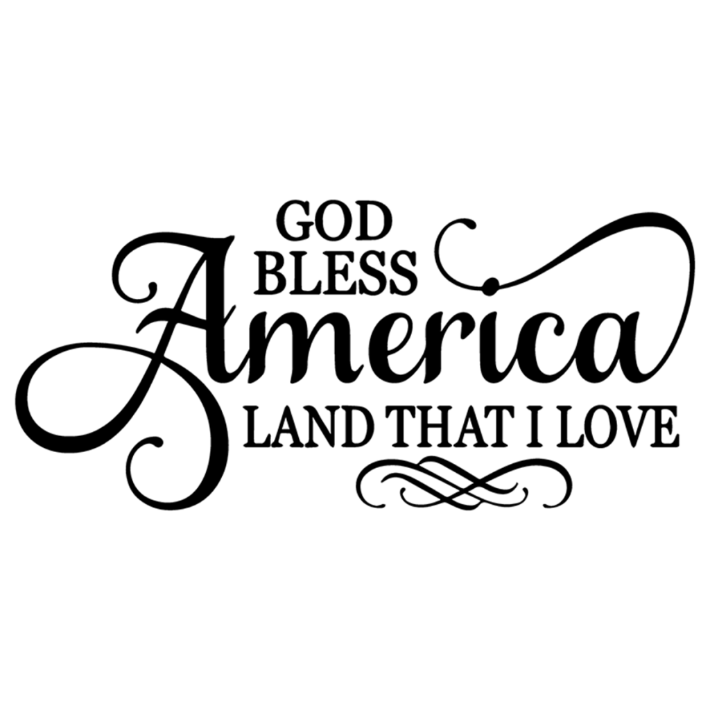 God Bless America Style #677 – Western Graphics